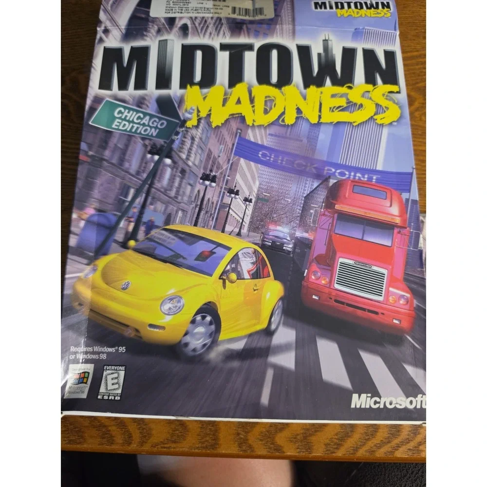 Big Box PC - Midtown Madness Chicago Edition Pc Games Windows 95